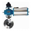 氣動(dòng)單杠法蘭硬密封蝶閥