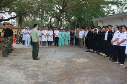 消防官兵對(duì)演練活動(dòng)點(diǎn)評(píng)