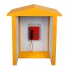 抗噪消音亭   防水電話亭  三面環繞式電話亭