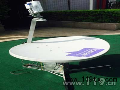 麗江消防配備的便攜式衛星地面站