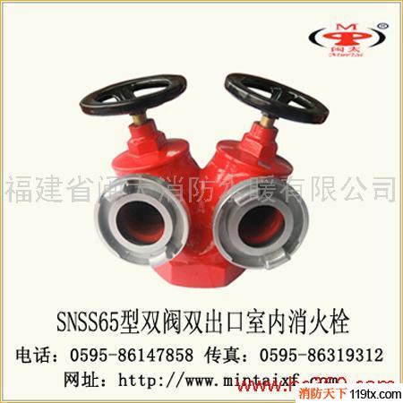 供應閩太消防SNSS65雙閥雙出口栓