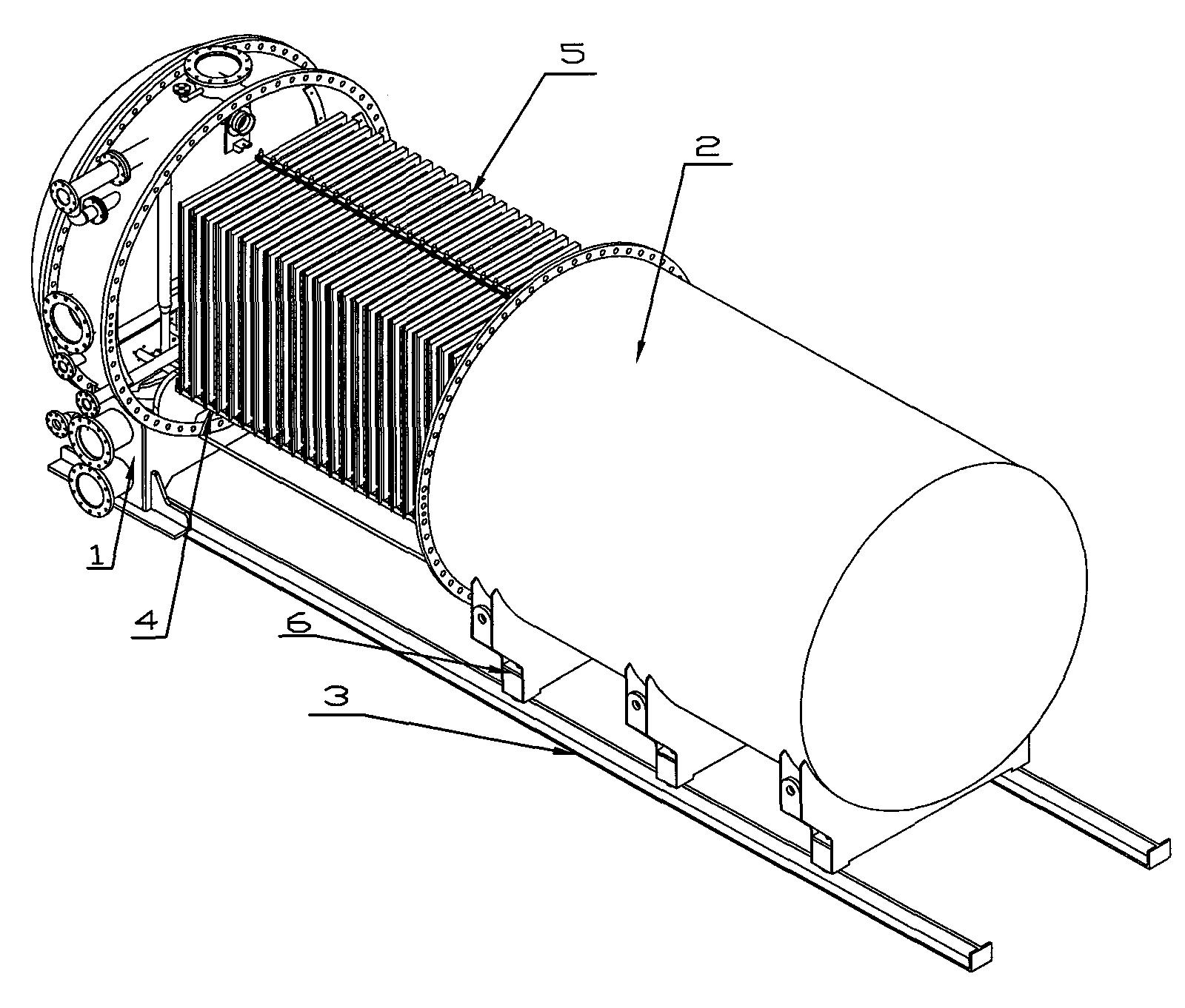 臥式葉片過濾機工作原理圖 臥式葉片過濾機工作原理圖